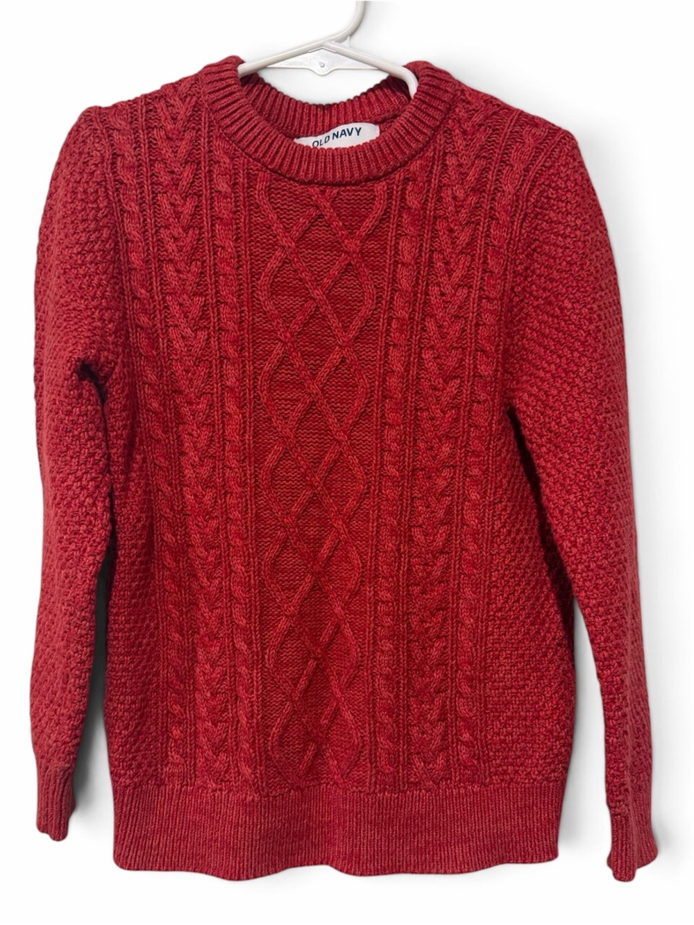 100% Cotton Cable Knit Sweater